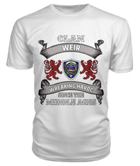 Weir Family Tartan - 2D T-shirt