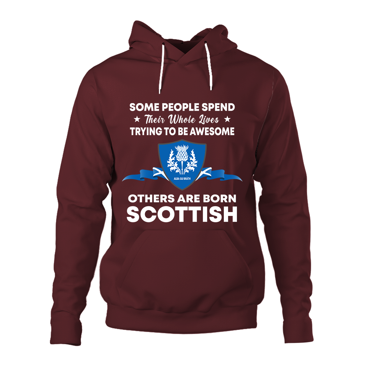 Scottish 2D Unisex Hoodie - Awesome Scottish Style