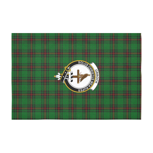 Orrock Tartan Crest Tablecloth