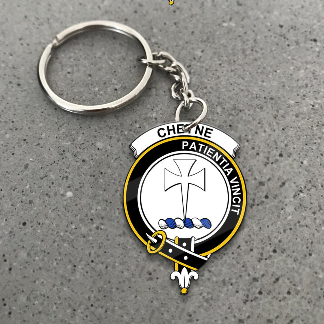 Cheyne Crest Keychain