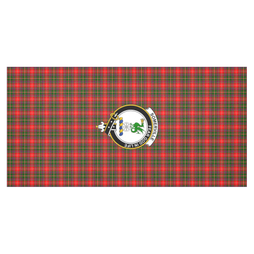 Somerville Tartan Crest Tablecloth