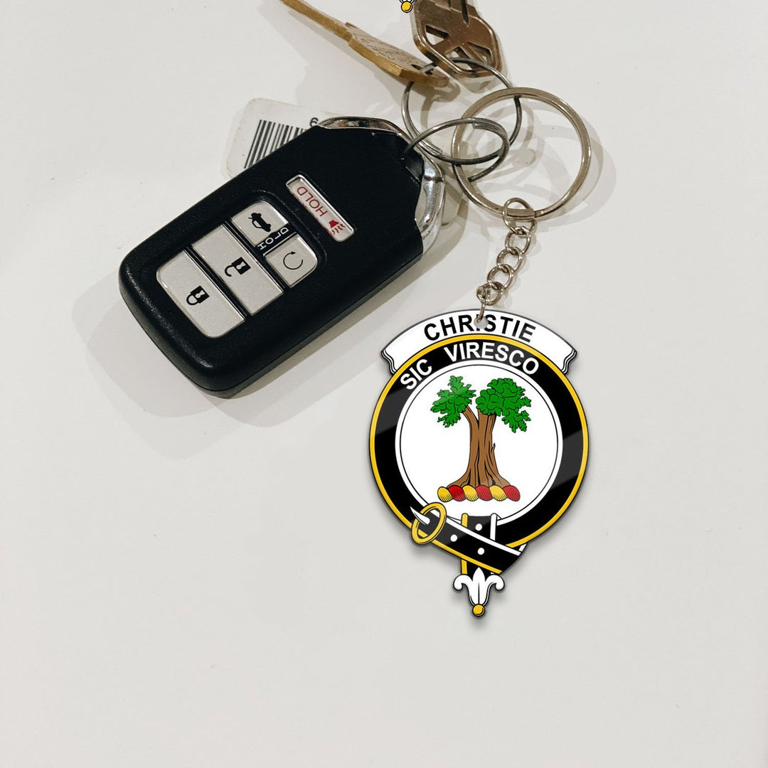 Christie Crest Keychain