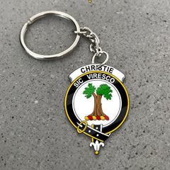 Christie Crest Keychain