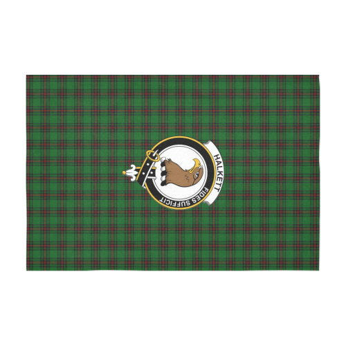 Halkett Tartan Crest Tablecloth