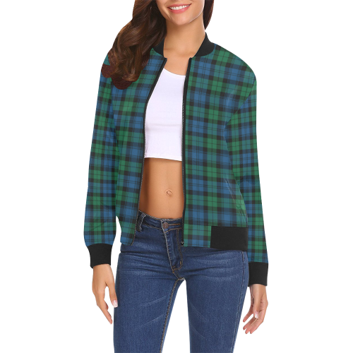 Blackwatch Ancient Tartan Bomber Jacket