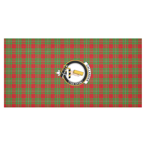 Callander Tartan Crest Tablecloth