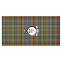 MacDonald Of Ranald Tartan Crest Tablecloth