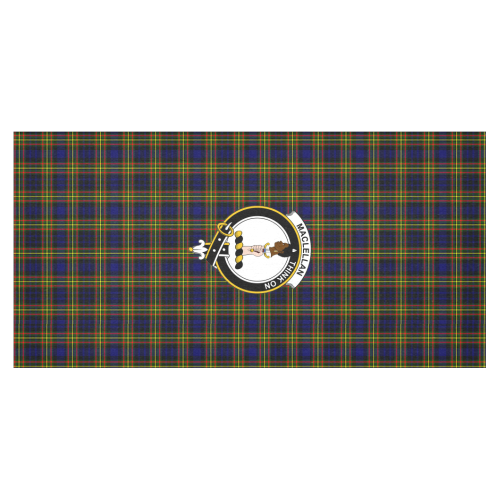 MacLellan Tartan Crest Tablecloth