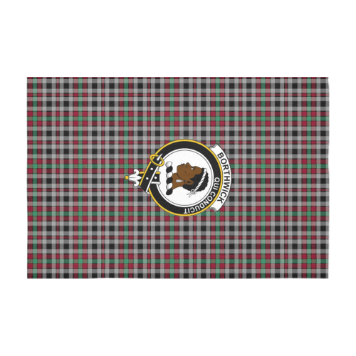 Borthwick Tartan Crest Tablecloth