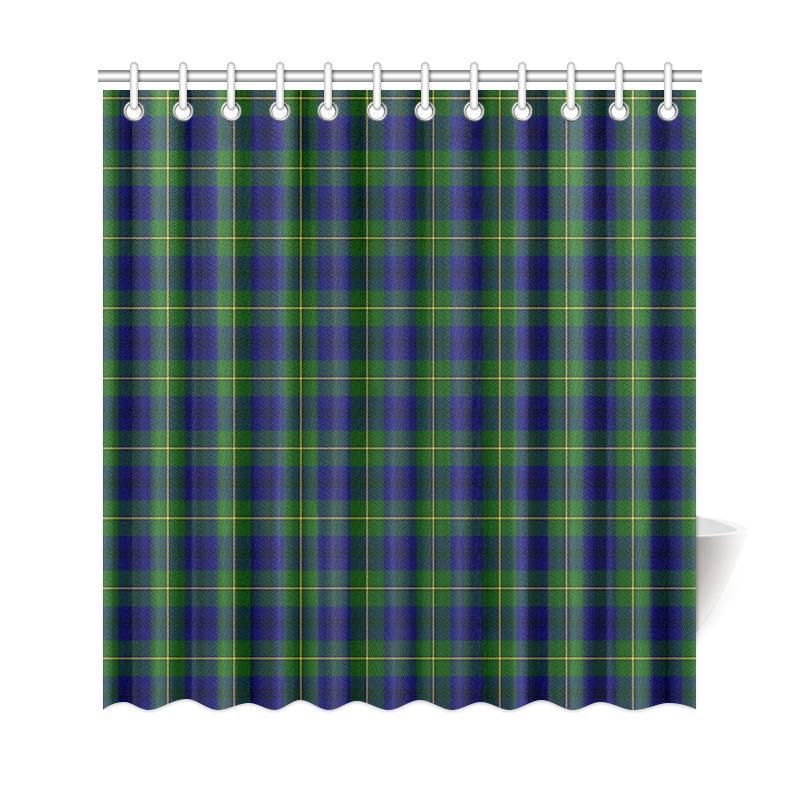 Johnston Modern Tartan Shower Curtain