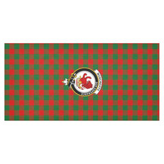 Moncrieffe Tartan Crest Tablecloth