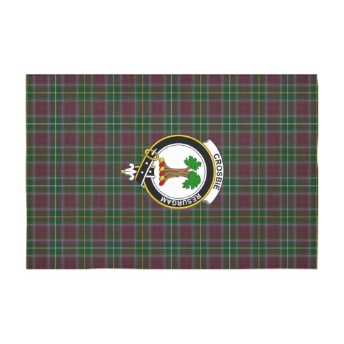 Crosbie Tartan Crest Tablecloth