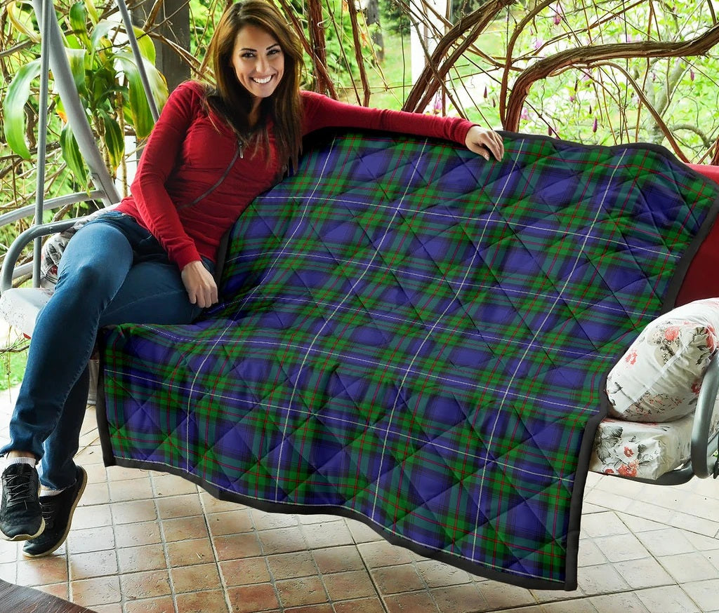 Robertson Hunting Moder Family Tartan Quilt