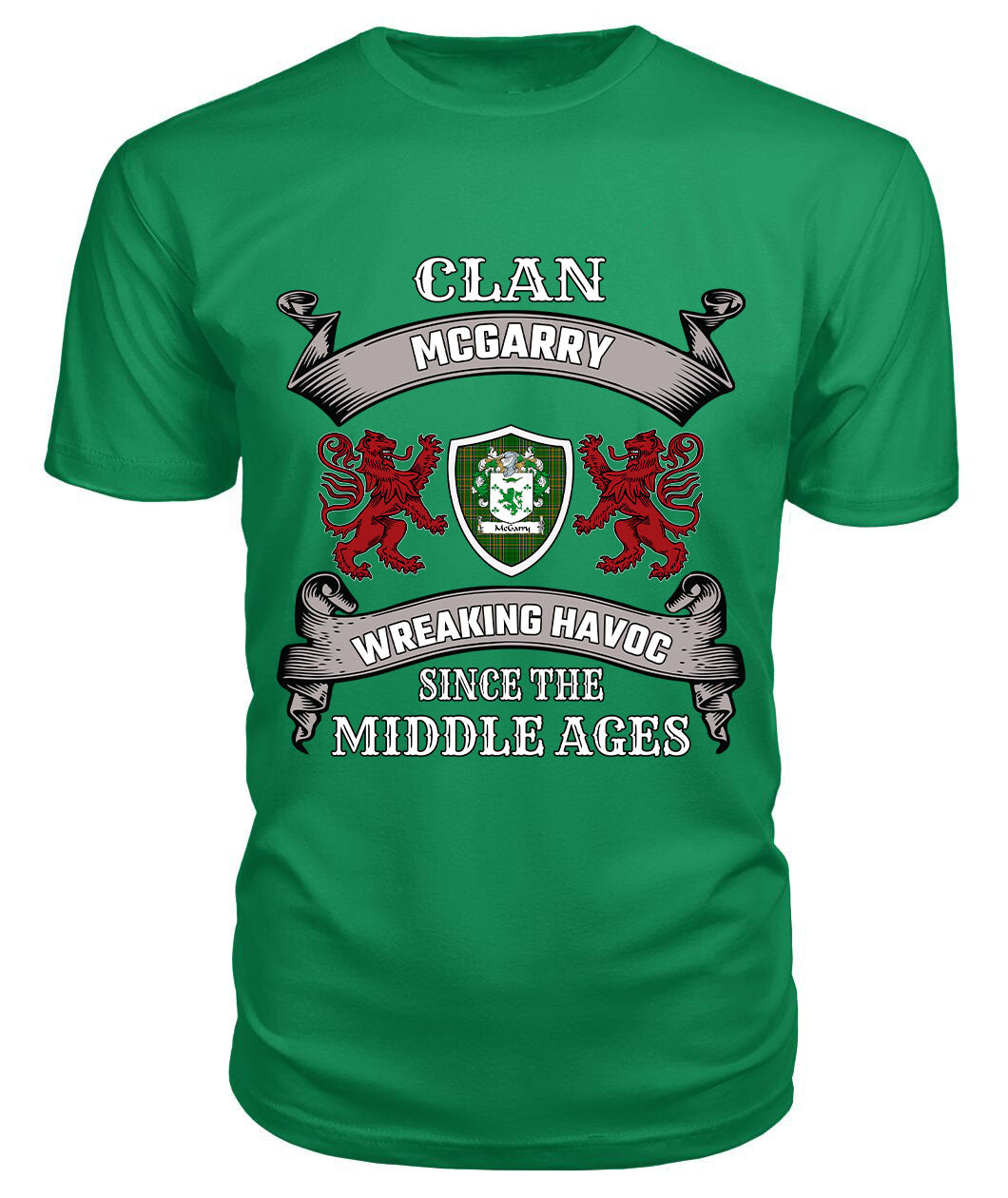 McGarry Family Tartan - 2D T-shirt