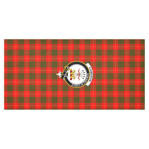 Cameron Tartan Crest Tablecloth