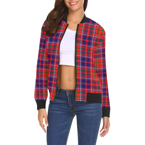 Cameron of Lochiel Modern Tartan Bomber Jacket