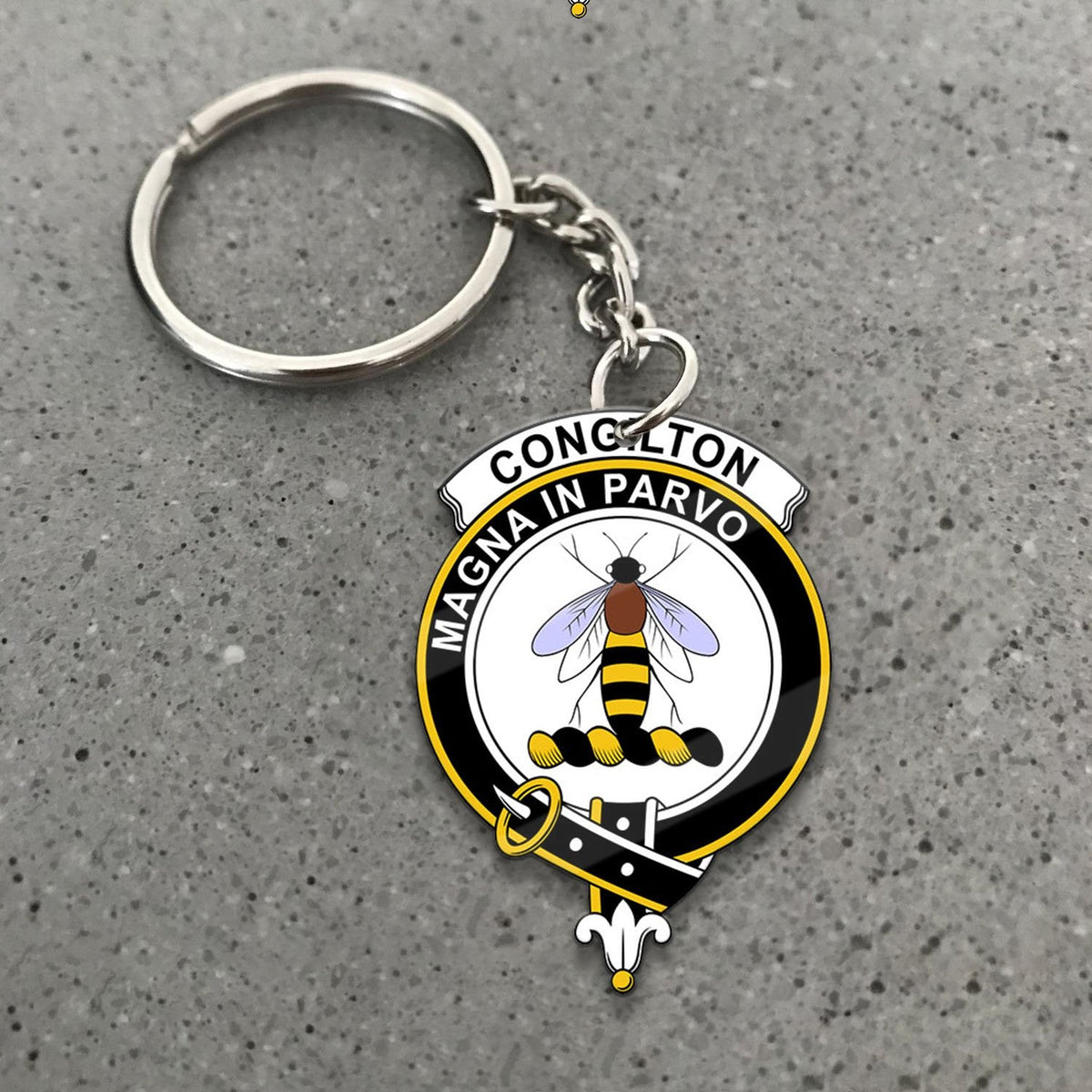 Congilton Crest Keychain