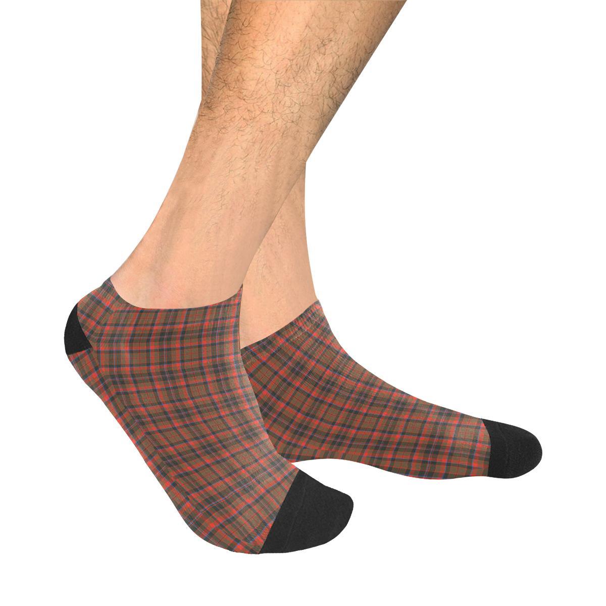 Cumming Hunting Weathered Tartan Ankle Socks