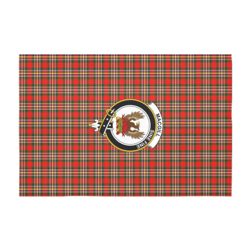 MacGill (Makgill) Tartan Crest Tablecloth