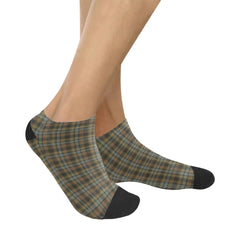 Stewart Hunting Weathered Tartan Ankle Socks