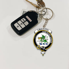 Crichton District Crest Keychain