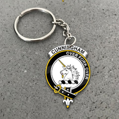 Cunningham Crest Keychain