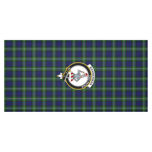 Bannerman Tartan Crest Tablecloth