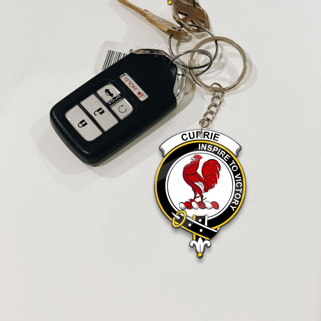 Currie Crest Keychain