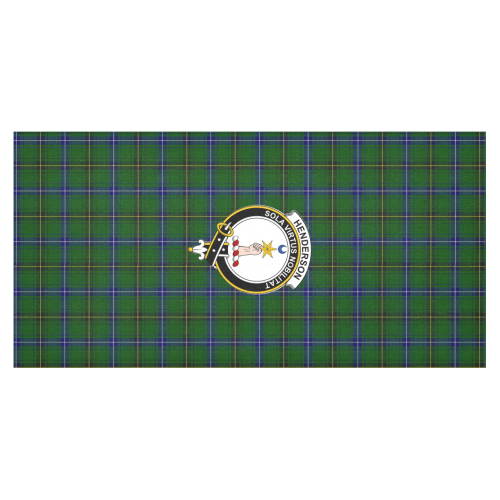 Henderson Tartan Crest Tablecloth