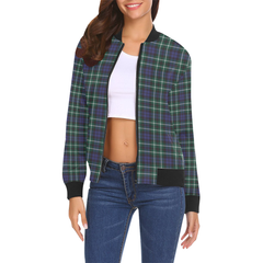 Graham of Montrose Modern Tartan Bomber Jacket