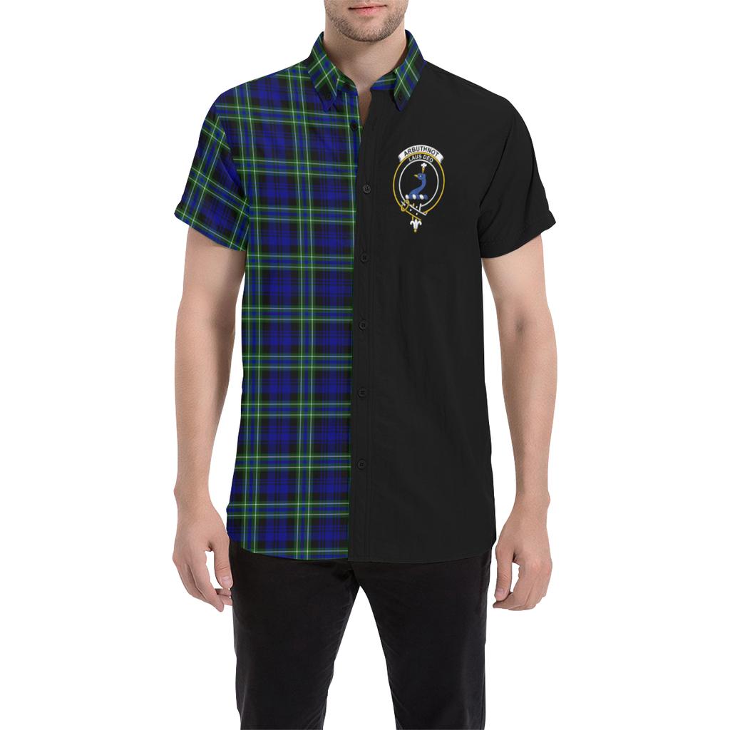 Arbuthnot Modern Tartan Crest Men Shirt