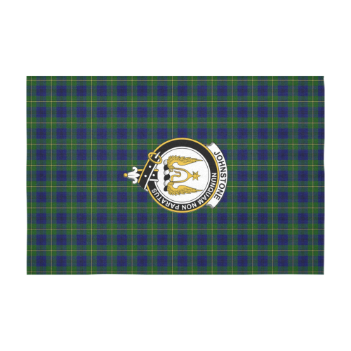 Johnston Tartan Crest Tablecloth