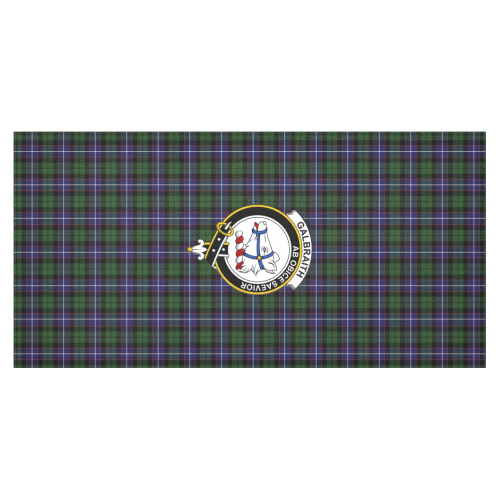 Galbraith Tartan Crest Tablecloth