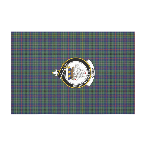 Wood Tartan Crest Tablecloth