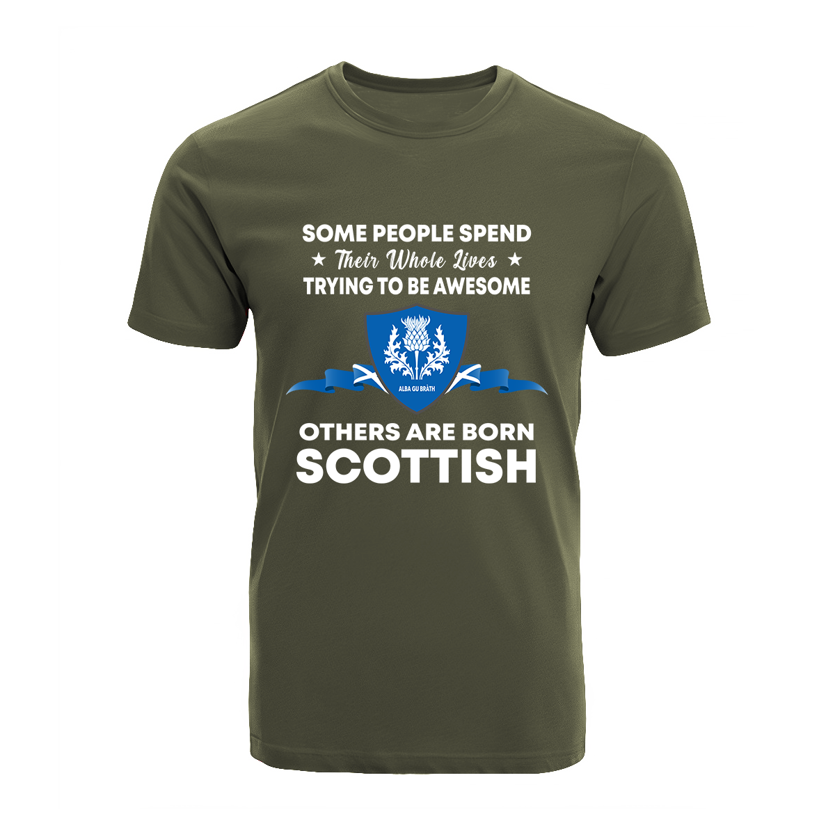 Scottish 2D Unisex T-shirt - Awesome Scottish Style