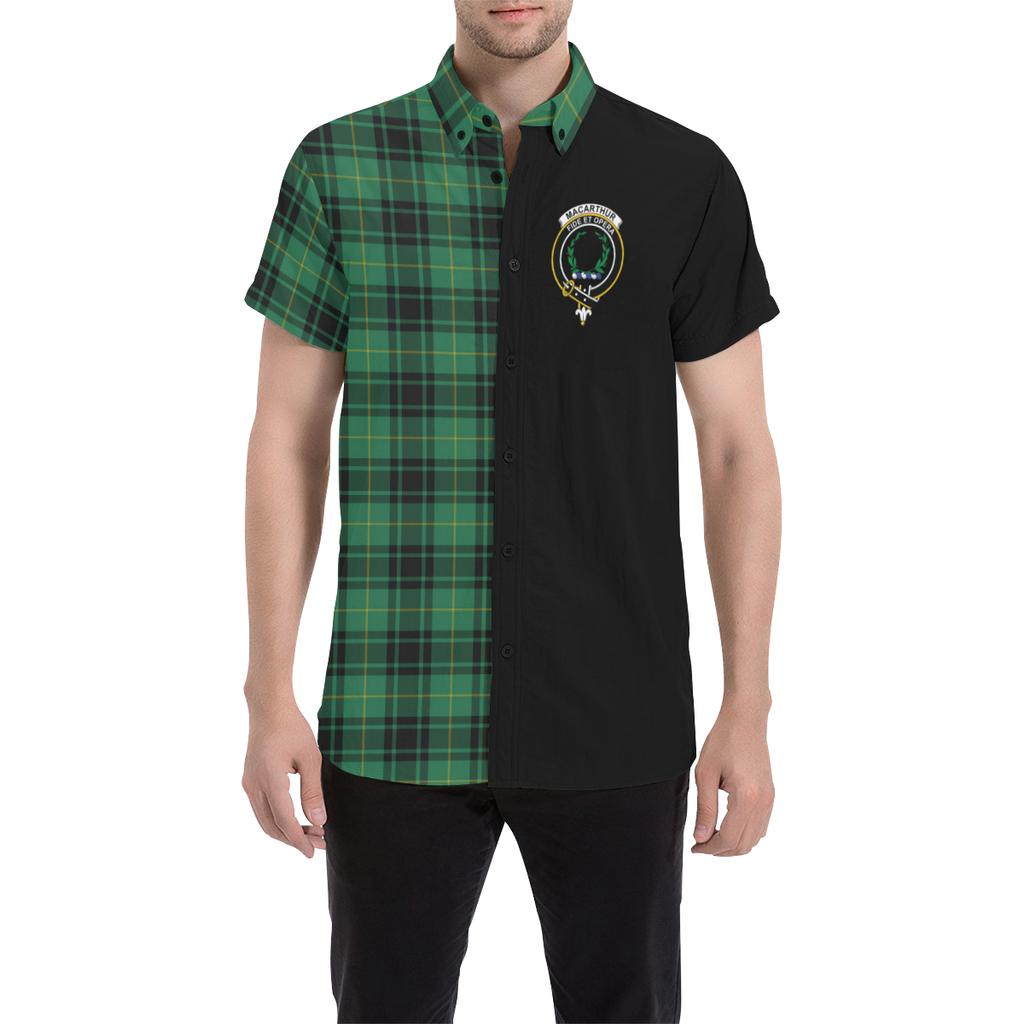 Macarthur Ancient Tartan Crest Men Shirt