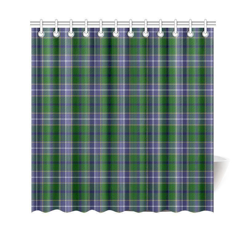 Wishart Hunting Modern Tartan Shower Curtain