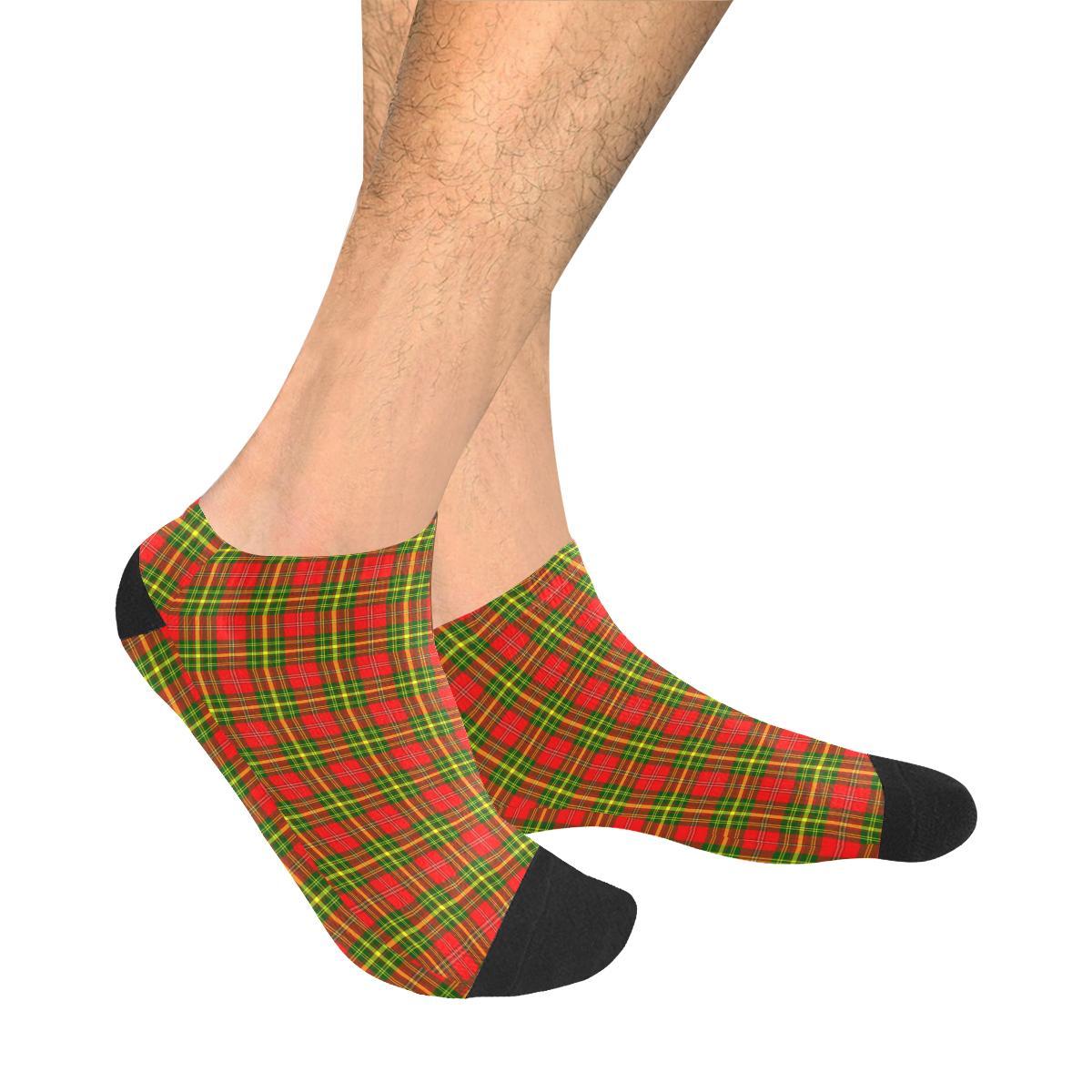 Leask Tartan Ankle Socks