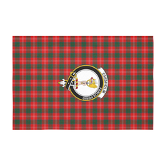 Chisholm Tartan Crest Tablecloth