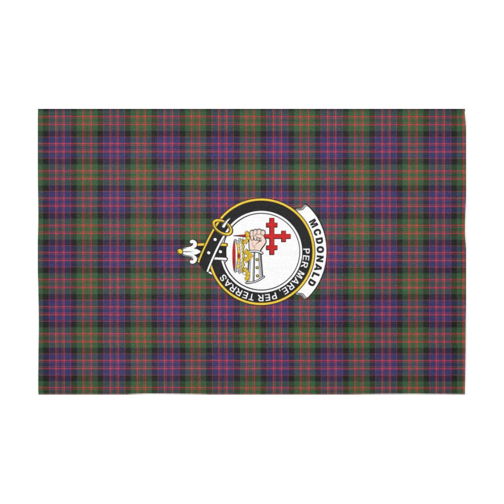 McDonald Tartan Crest Tablecloth