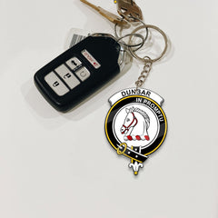 Dunbar Crest Keychain