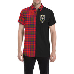 Murray of Tulloch Modern Tartan Men Shirt Haft Style