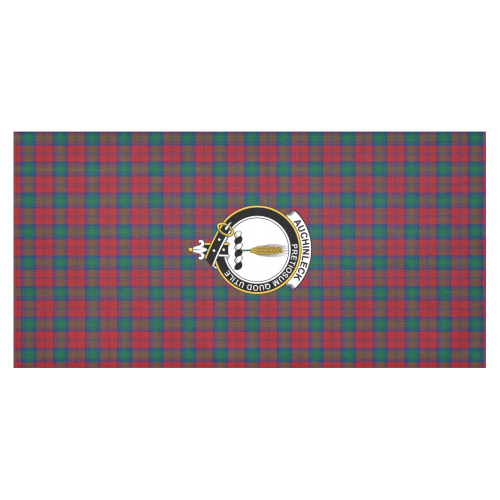 Auchinleck Tartan Crest Tablecloth