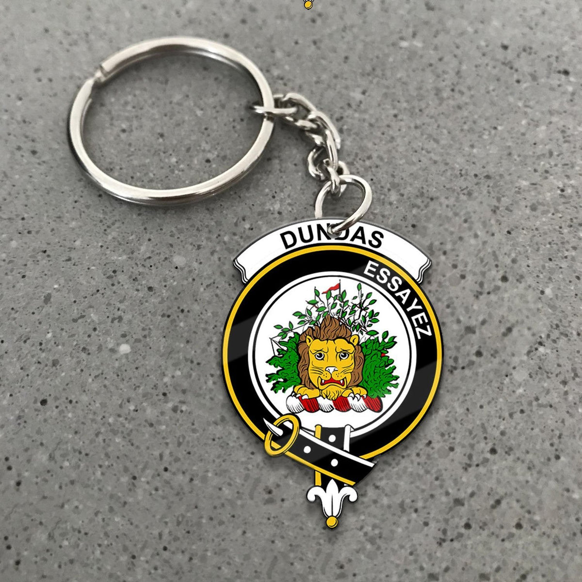 Dundas Crest Keychain