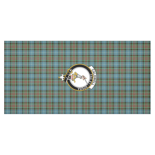 Caldwell Tartan Crest Tablecloth