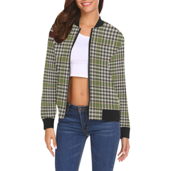 Burns Check Tartan Bomber Jacket