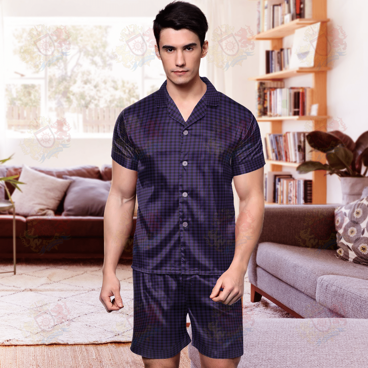 Garden Tartan Short Sleeve Pyjama