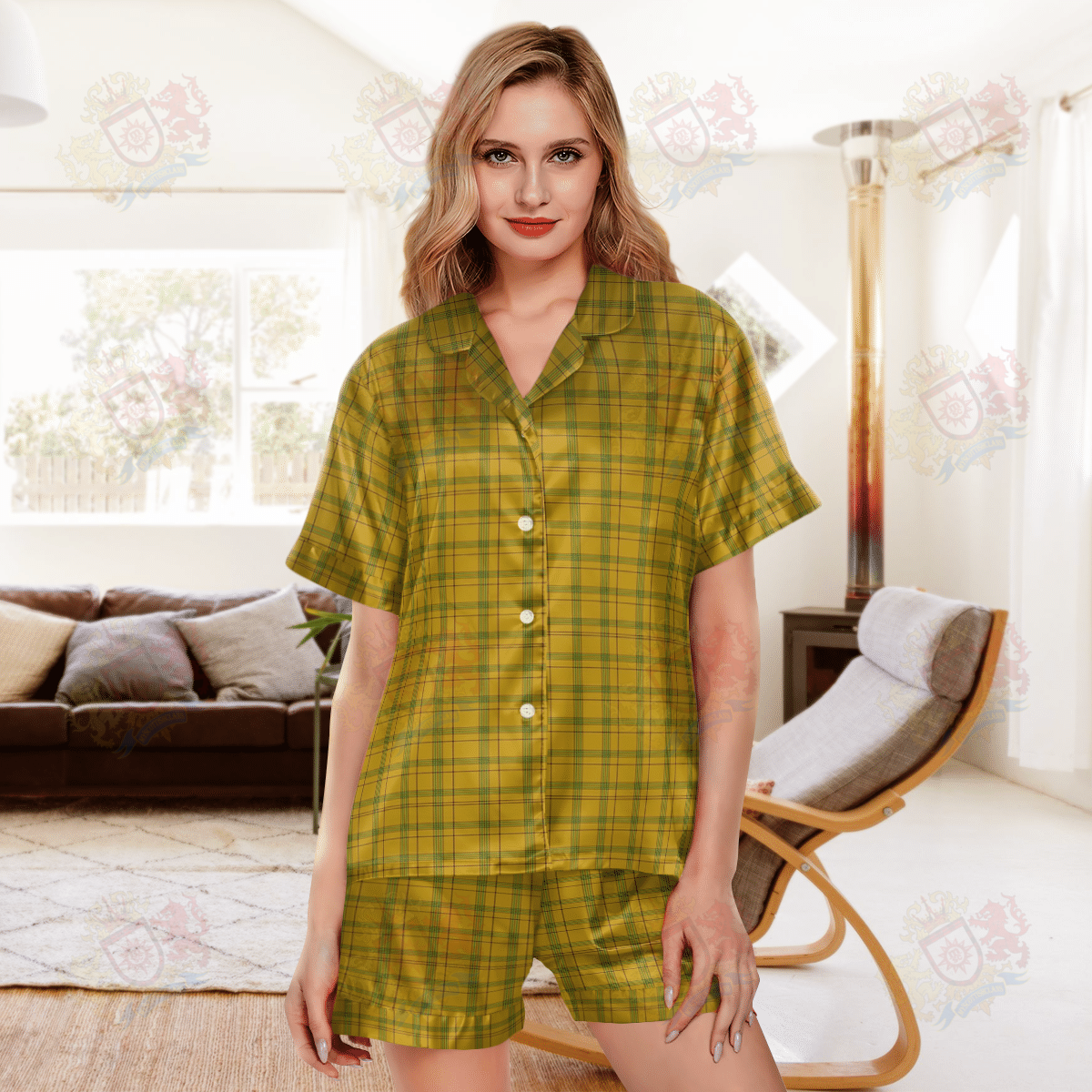 Houston Tartan Short Sleeve Pyjama