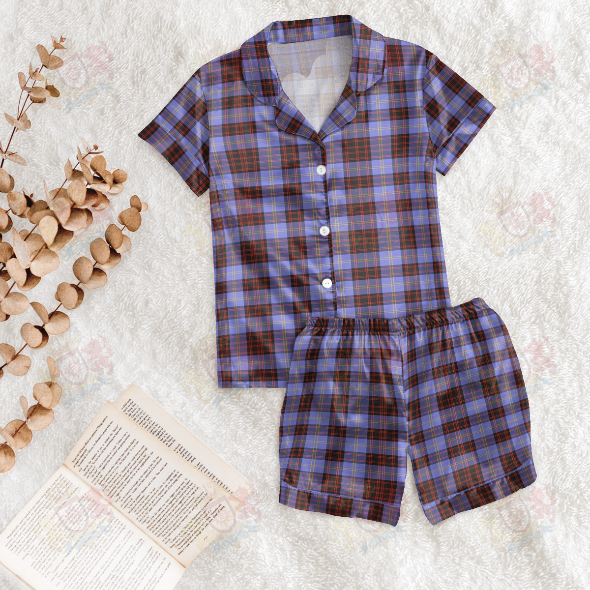 Rutherford Tartan Short Sleeve Pyjama