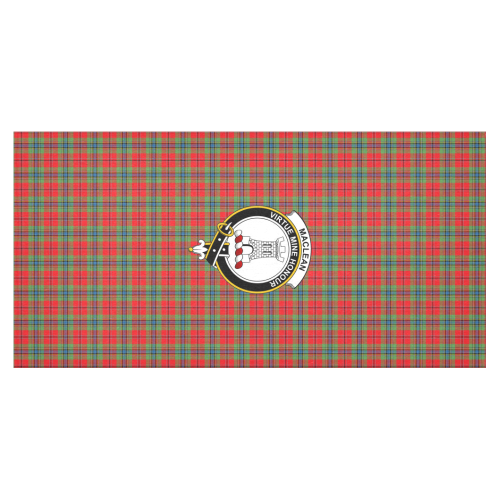 MacLean Tartan Crest Tablecloth